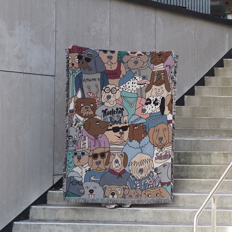 DOGS wall tapestry