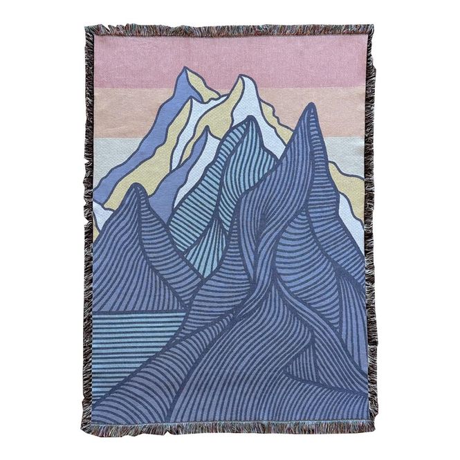 Main Image MINI BABY BLUE MOUNTAINS wall tapestry