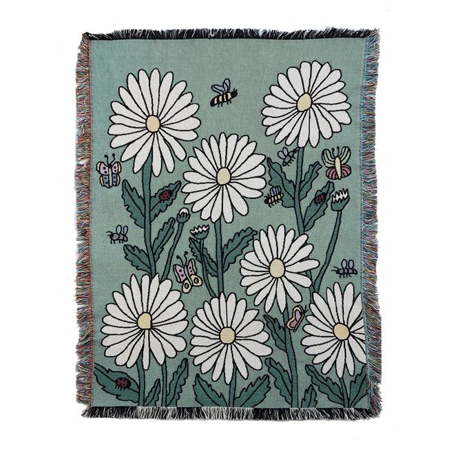 Main Image DAISY FLOWERS wall tapestry